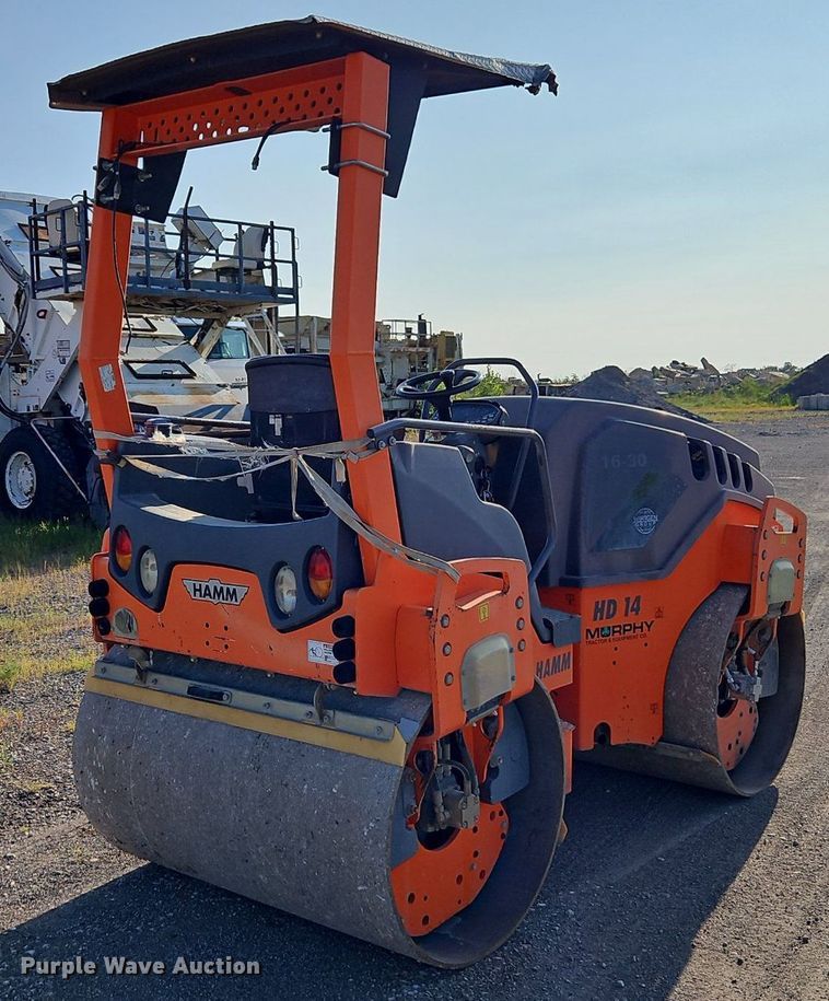 image for item EI3983 2015 Hamm HD 14 VV double drum vibratory roller