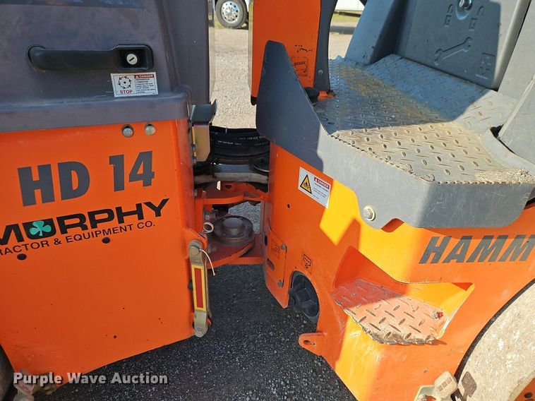 image for item EI3983 2015 Hamm HD 14 VV double drum vibratory roller