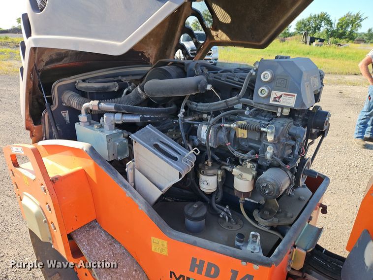 image for item EI3983 2015 Hamm HD 14 VV double drum vibratory roller