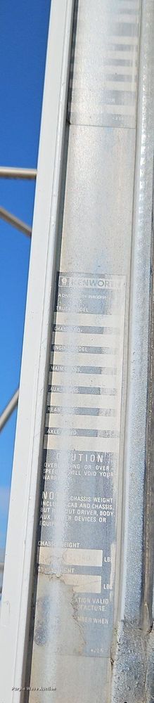 image for item EI3986 1990 Kenworth  W900 dump truck