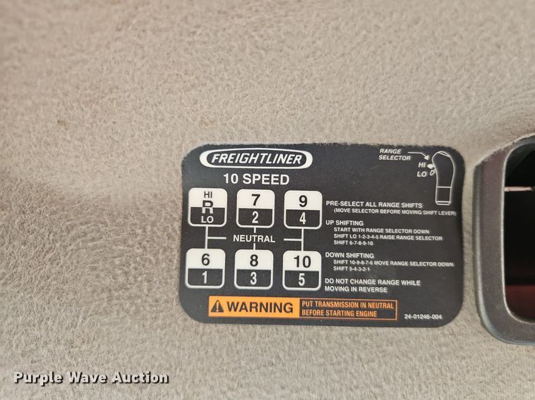 image for item EI3988 2012 Freightliner  114SD dump truck