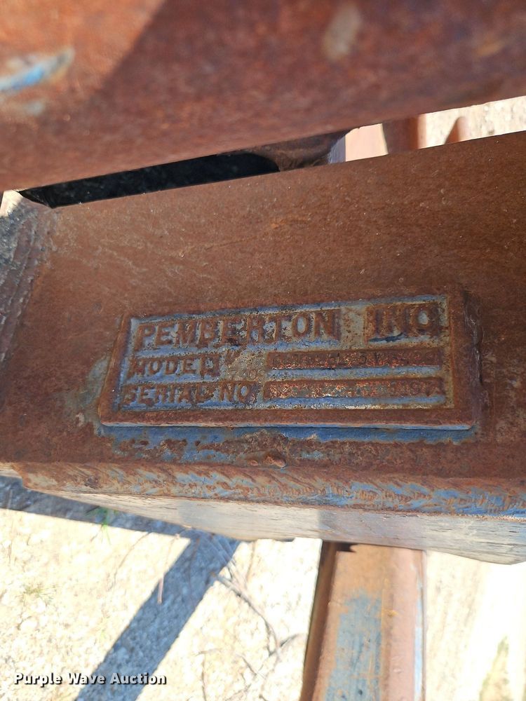 image for item EI8210 Pemberton CAT325L 5 WS400 excavator grapple 