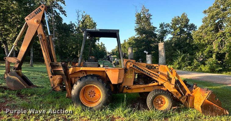 image for item EJ4437 1978 Case 580C backhoe