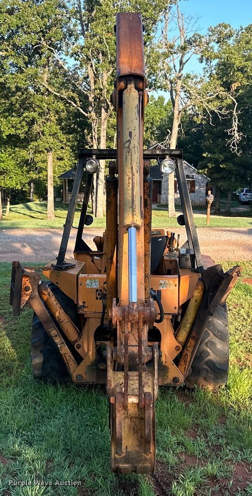 image for item EJ4437 1978 Case 580C backhoe