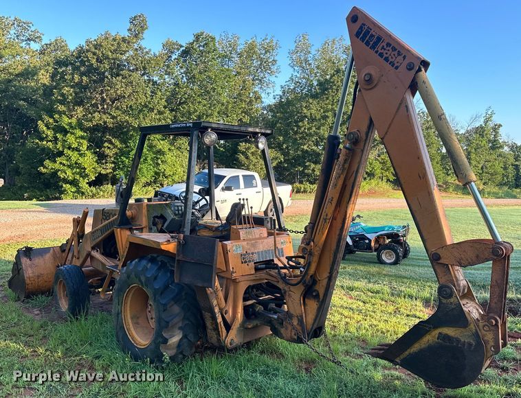 image for item EJ4437 1978 Case 580C backhoe