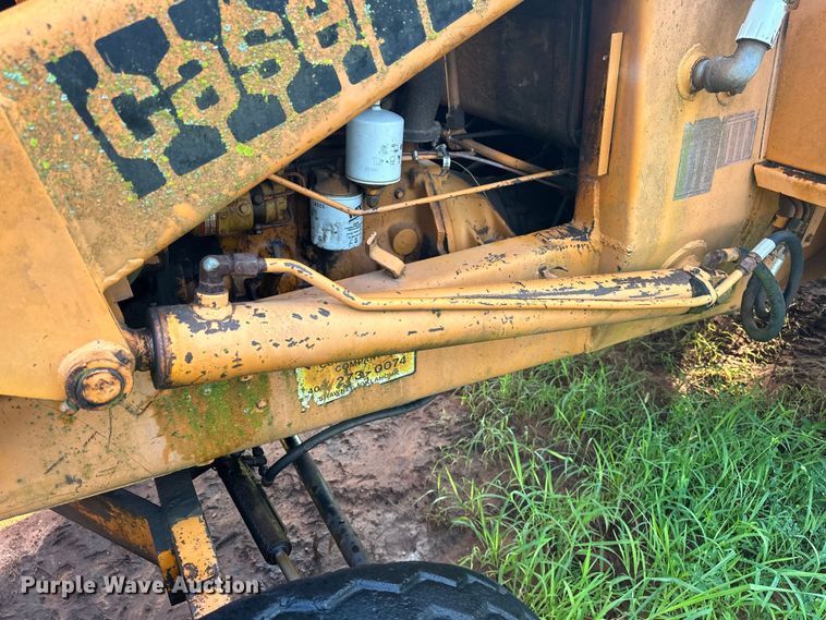 image for item EJ4437 1978 Case 580C backhoe