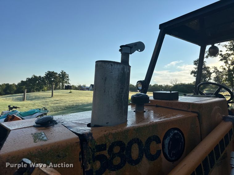 image for item EJ4437 1978 Case 580C backhoe