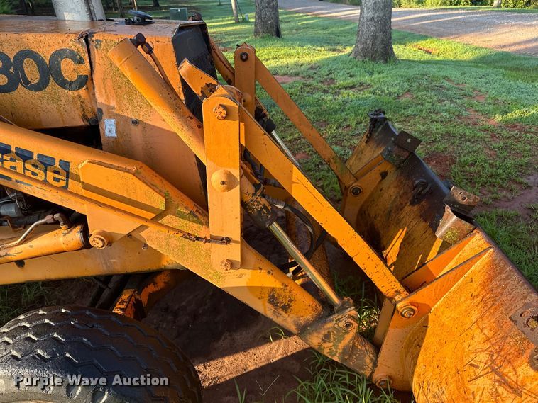 image for item EJ4437 1978 Case 580C backhoe