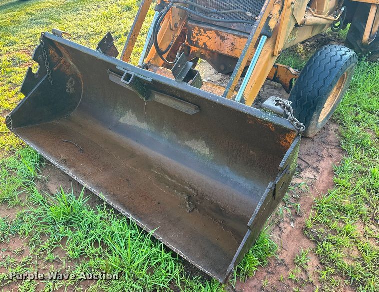 image for item EJ4437 1978 Case 580C backhoe