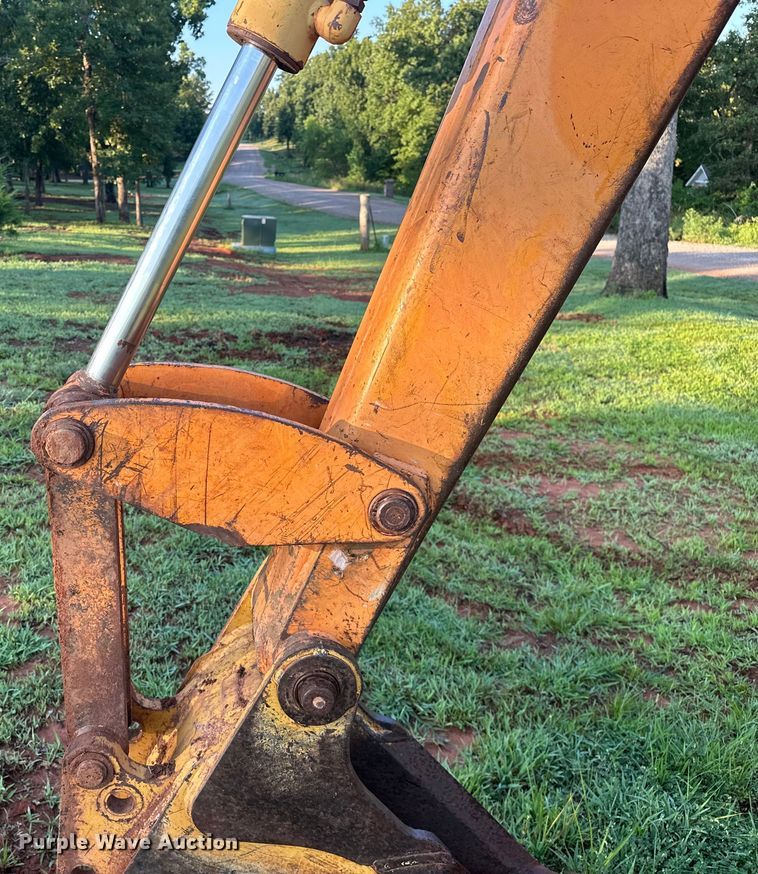 image for item EJ4437 1978 Case 580C backhoe