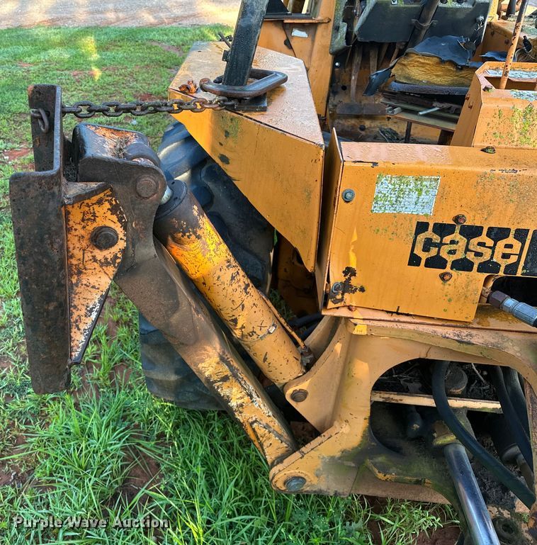 image for item EJ4437 1978 Case 580C backhoe
