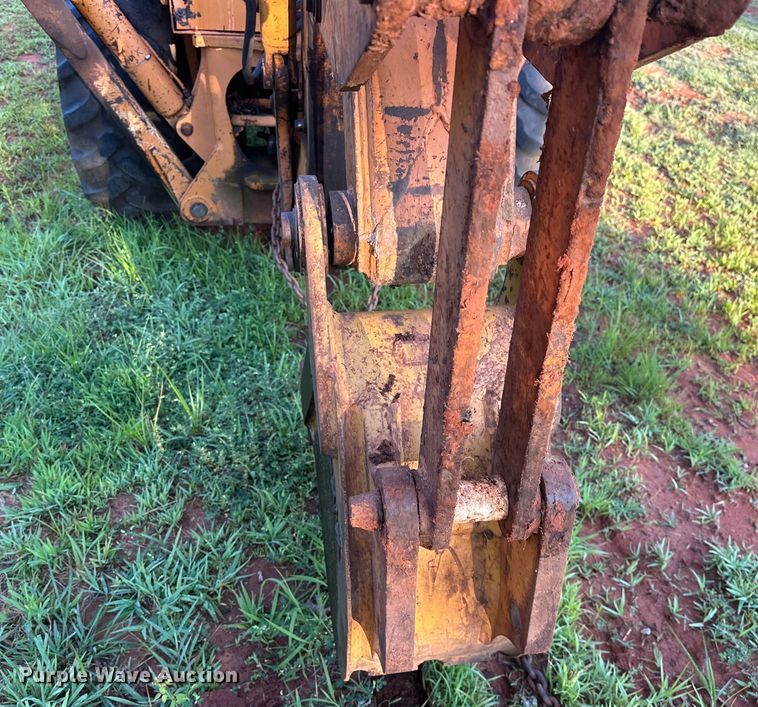 image for item EJ4437 1978 Case 580C backhoe