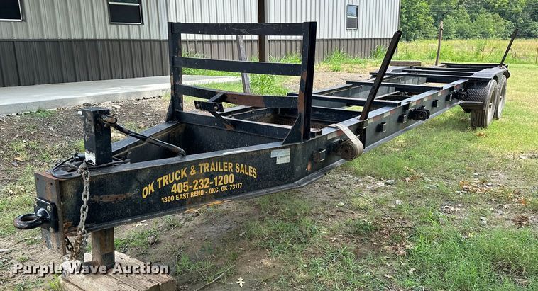 image for item EJ4451 2018 Road Boss pipe trailer