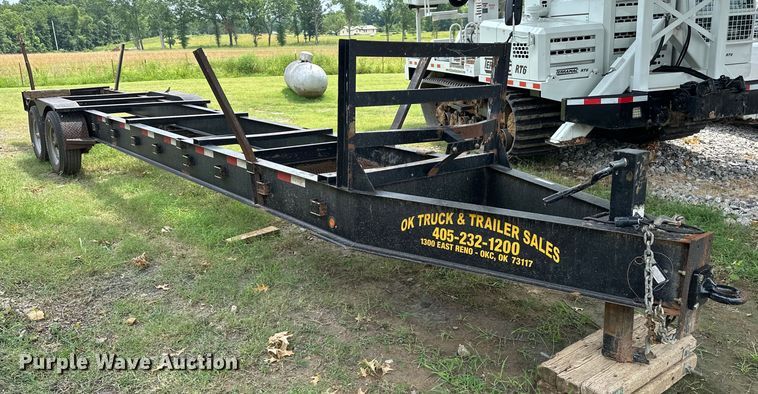 image for item EJ4451 2018 Road Boss pipe trailer