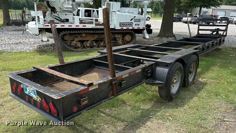 image for item EJ4451 2018 Road Boss pipe trailer