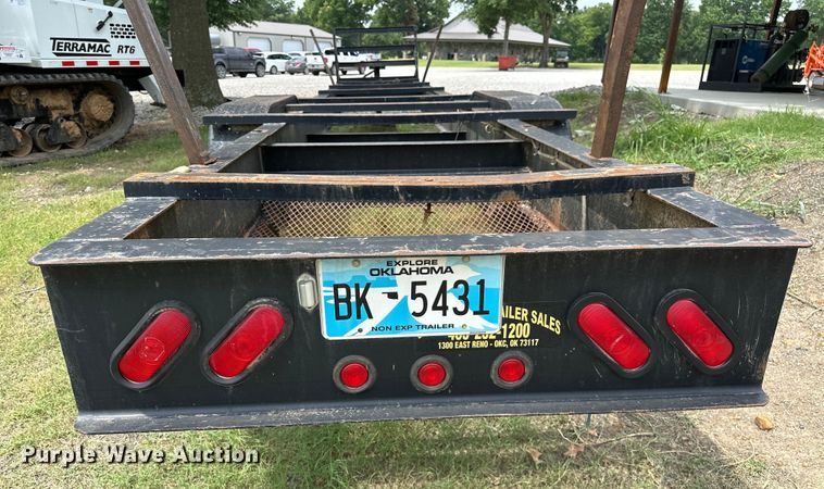 image for item EJ4451 2018 Road Boss pipe trailer