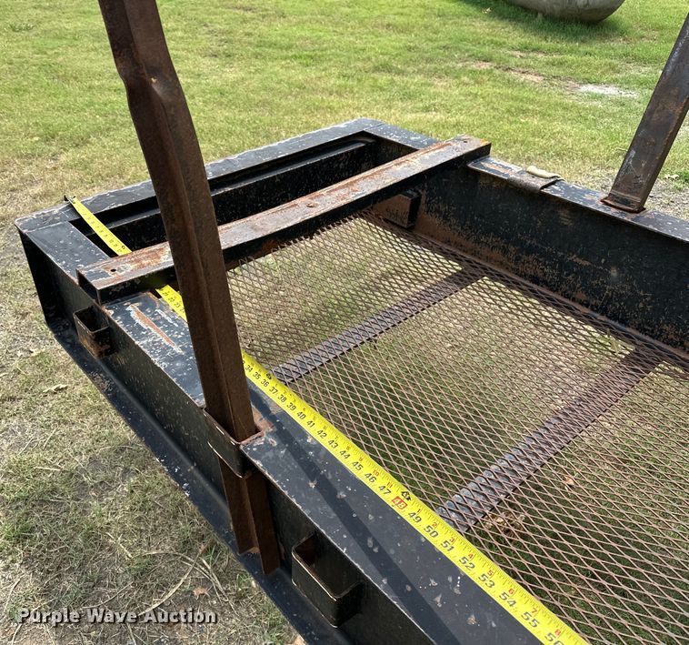 image for item EJ4451 2018 Road Boss pipe trailer