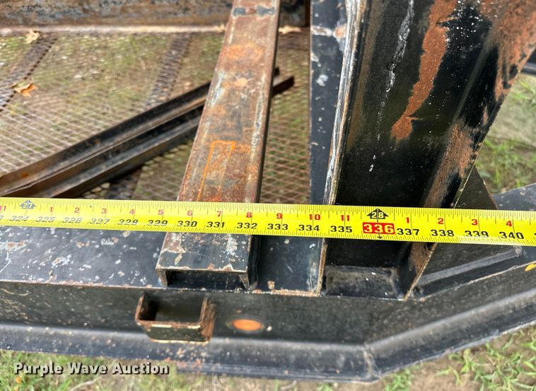 image for item EJ4451 2018 Road Boss pipe trailer