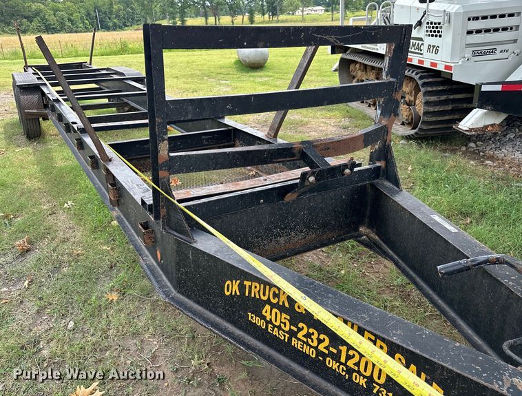 image for item EJ4451 2018 Road Boss pipe trailer