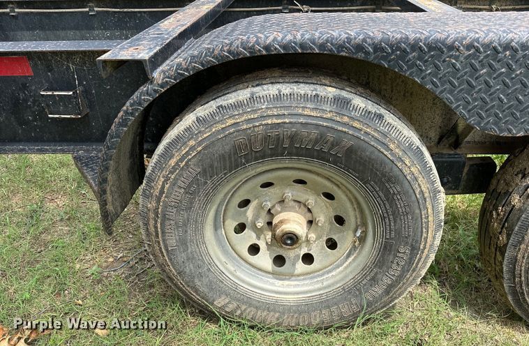 image for item EJ4451 2018 Road Boss pipe trailer