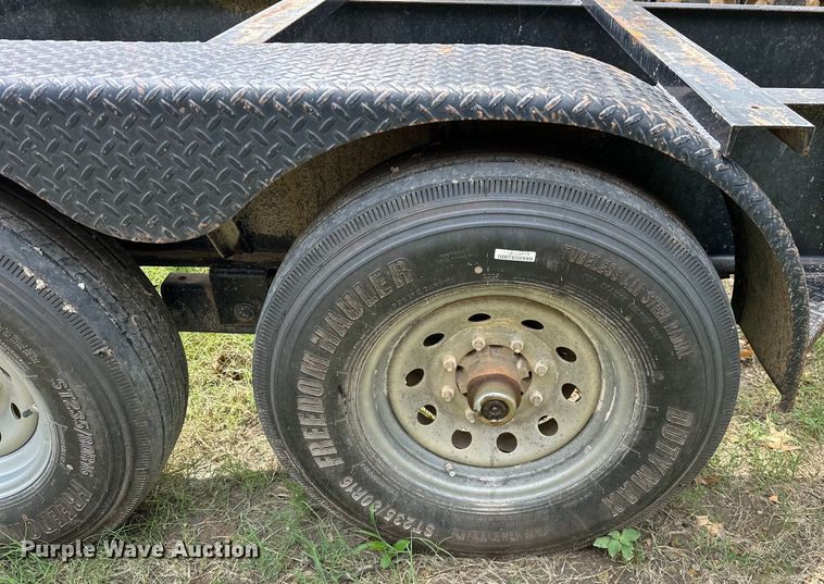 image for item EJ4451 2018 Road Boss pipe trailer