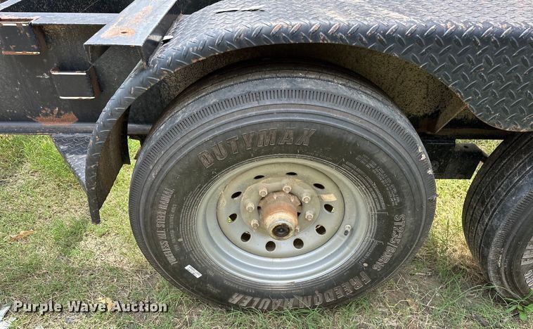 image for item EJ4451 2018 Road Boss pipe trailer