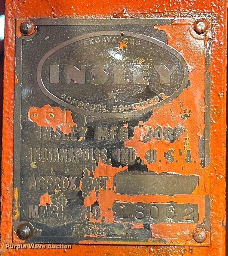 image for item EJ4455 Insley 156LH  crane