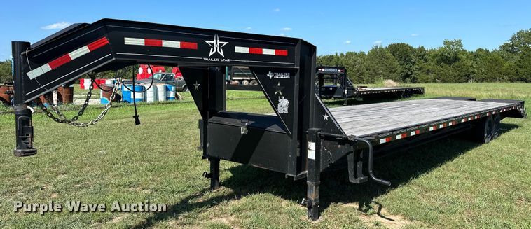 image for item EJ4468 2022 J&J Trailer Star Deck Over  equipment trailer