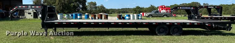 image for item EJ4468 2022 J&J Trailer Star Deck Over  equipment trailer