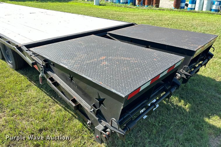 image for item EJ4468 2022 J&J Trailer Star Deck Over  equipment trailer