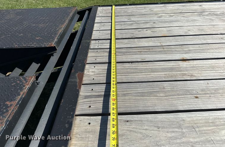 image for item EJ4468 2022 J&J Trailer Star Deck Over  equipment trailer