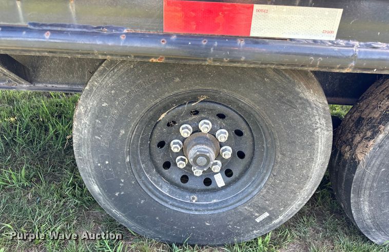 image for item EJ4468 2022 J&J Trailer Star Deck Over  equipment trailer