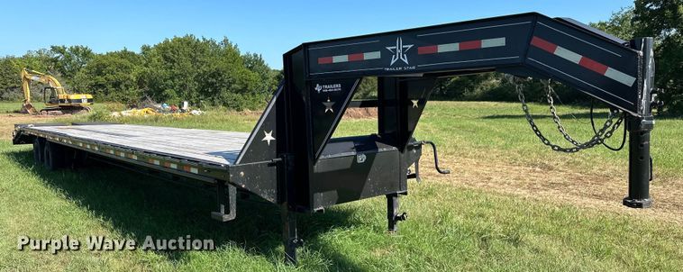 image for item EJ4470 2022 J&J Trailer Star Deck Over equipment trailer