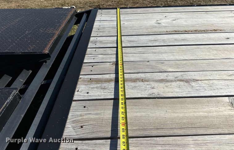 image for item EJ4470 2022 J&J Trailer Star Deck Over equipment trailer