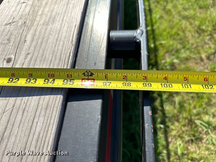 image for item EJ4470 2022 J&J Trailer Star Deck Over equipment trailer