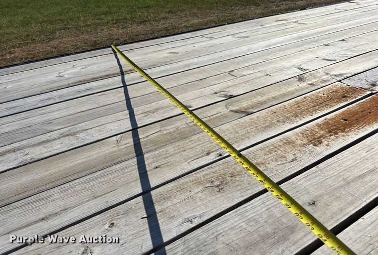 image for item EJ4470 2022 J&J Trailer Star Deck Over equipment trailer