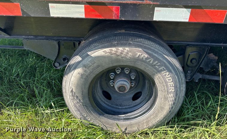 image for item EJ4470 2022 J&J Trailer Star Deck Over equipment trailer