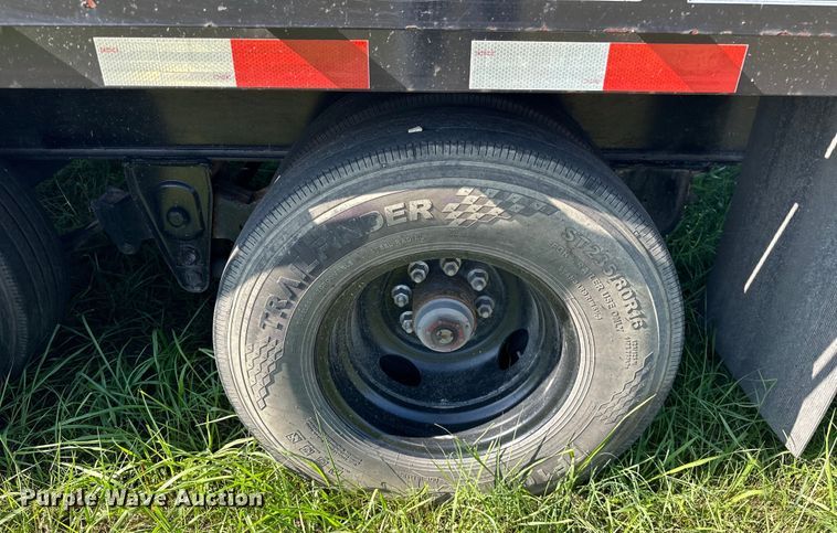 image for item EJ4470 2022 J&J Trailer Star Deck Over equipment trailer