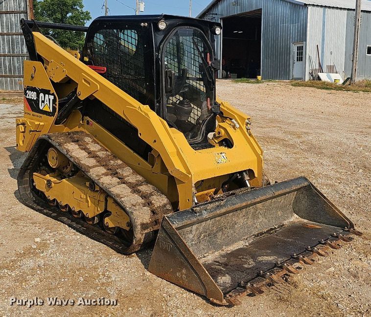 image for item EJ5765 2019 Caterpillar  289D tracked skid steer loader