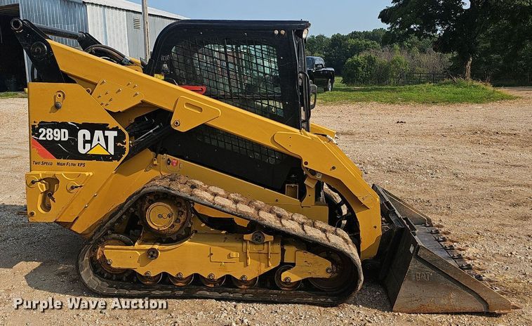 image for item EJ5765 2019 Caterpillar  289D tracked skid steer loader