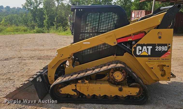 image for item EJ5765 2019 Caterpillar  289D tracked skid steer loader