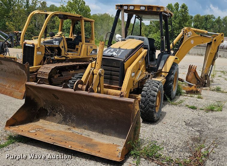 image for item EJ5789 2004 Caterpillar 416D backhoe