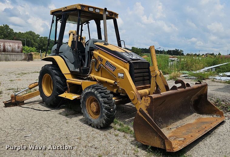 image for item EJ5789 2004 Caterpillar 416D backhoe