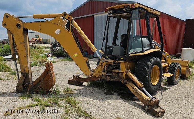 image for item EJ5789 2004 Caterpillar 416D backhoe