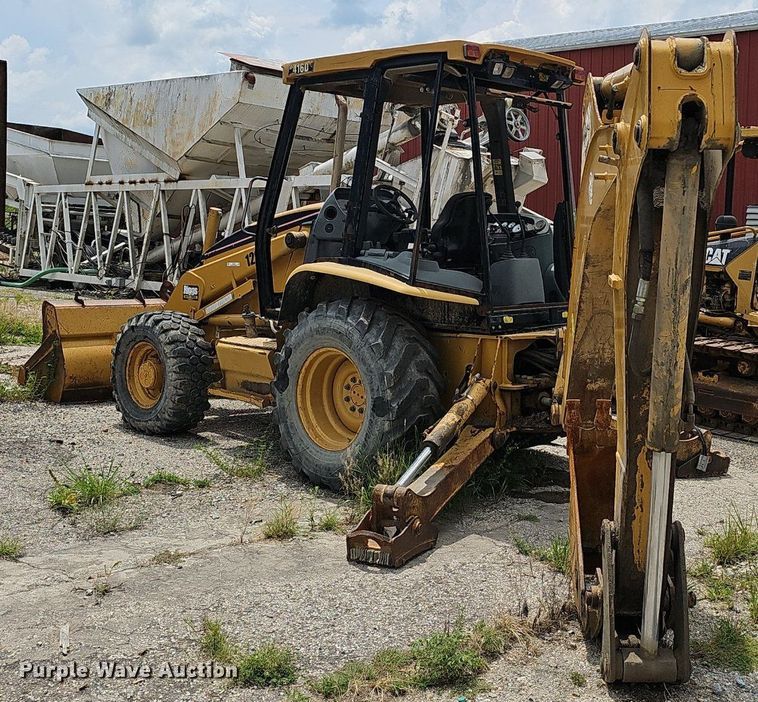 image for item EJ5789 2004 Caterpillar 416D backhoe