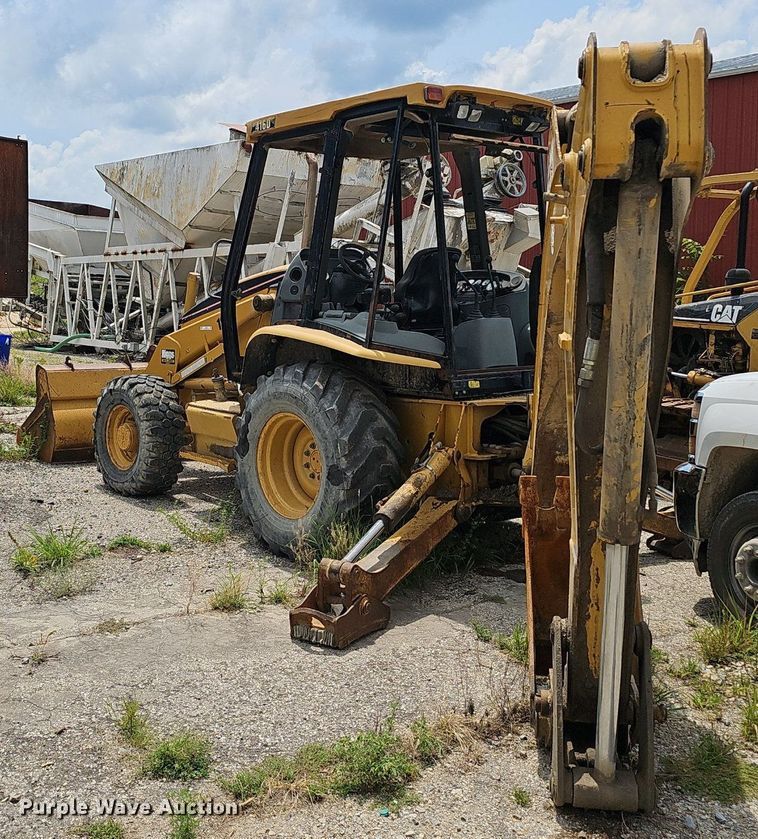 image for item EJ5789 2004 Caterpillar 416D backhoe