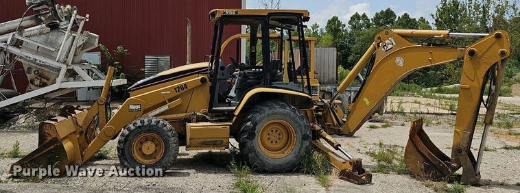 image for item EJ5789 2004 Caterpillar 416D backhoe