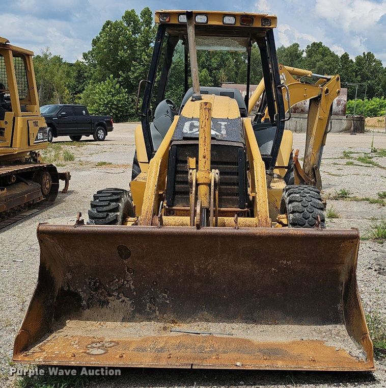 image for item EJ5789 2004 Caterpillar 416D backhoe