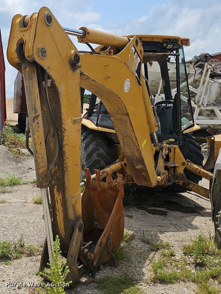 image for item EJ5789 2004 Caterpillar 416D backhoe