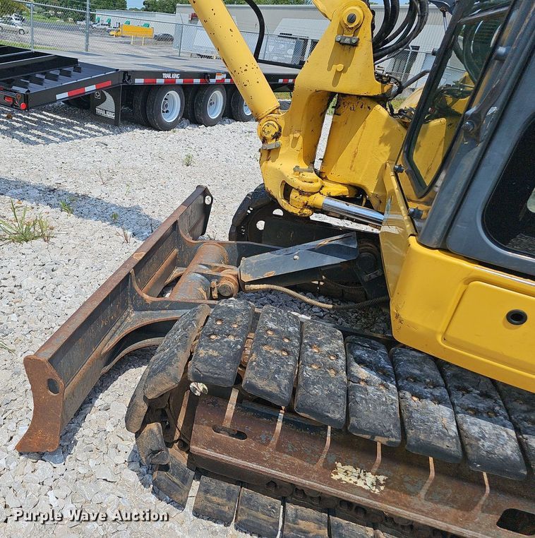 image for item EJ5796 2012 Komatsu  PC88MR-8 mini excavator